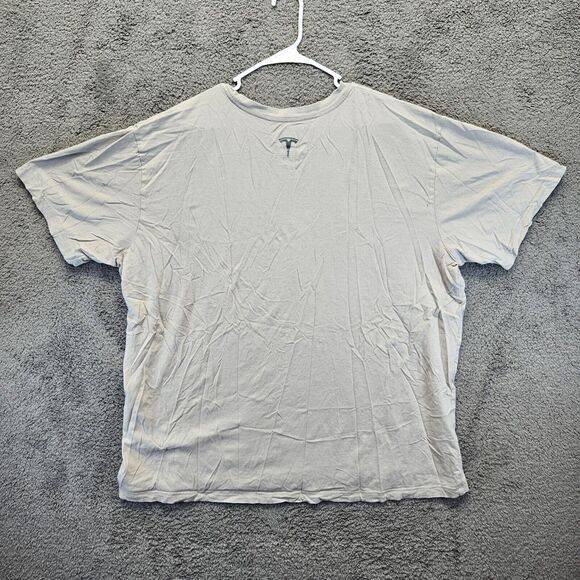 Tesla T-Shirt Mens Size 3X Gray Cotton Short Sleeve Crewneck Tee - Picture 6 of 8